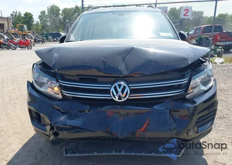 2017 Volkswagen Tiguan 2.0T S z USA, uszkodzony, nr VIN WVGBV7AX7HW508808